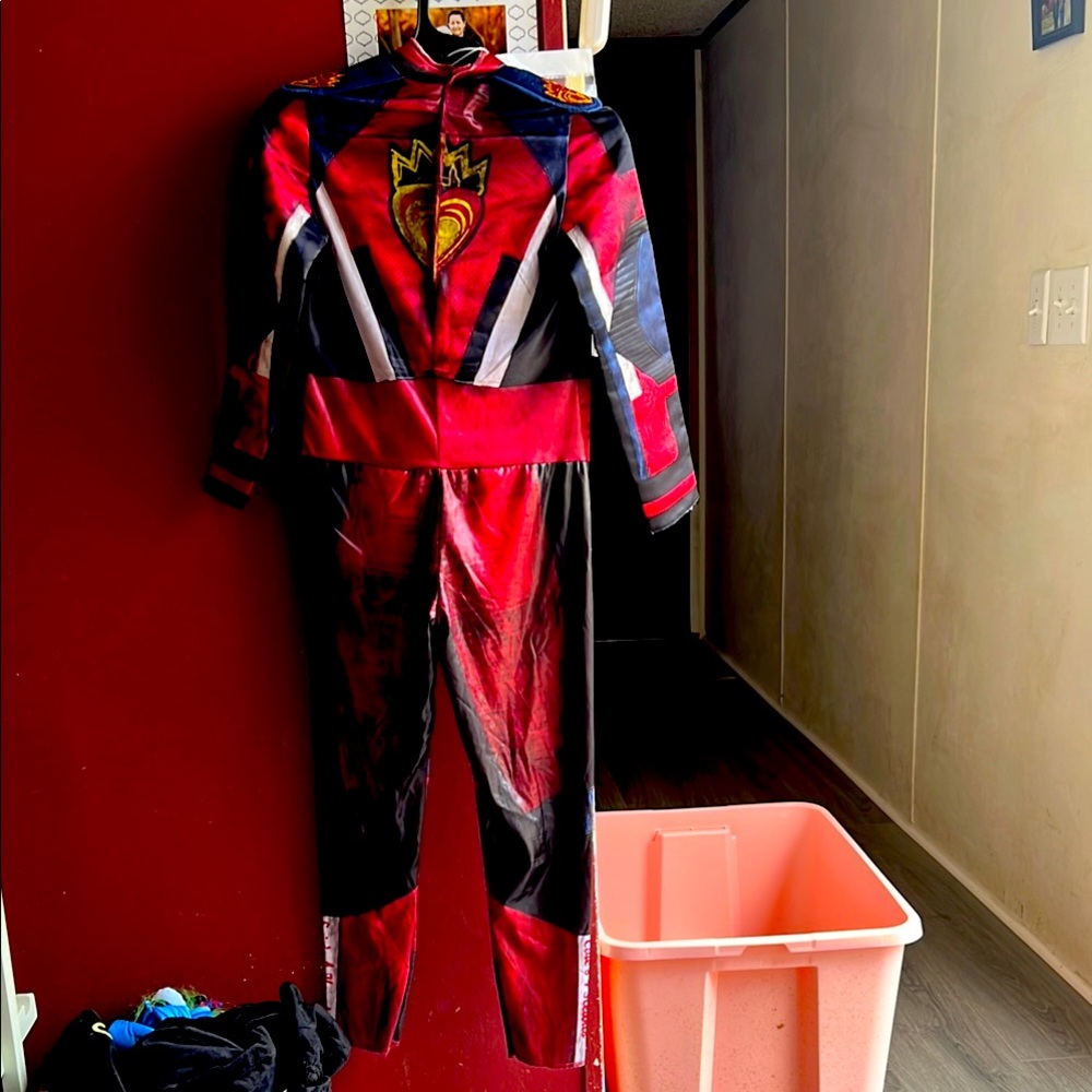 Red and Black Kids Costume